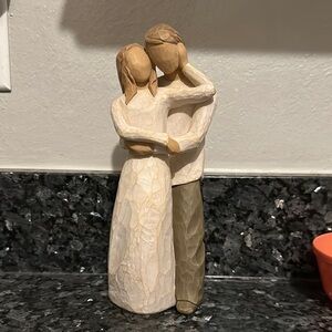 Willow Tree Embrace Figurine - Natural Tones